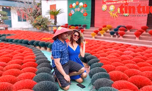Rực rỡ làng hương hơn trăm tuổi Quảng Phú Cầu