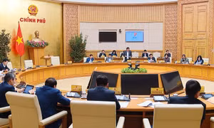Chính phủ họp Phiên chuyên đề xây dựng pháp luật tháng 2