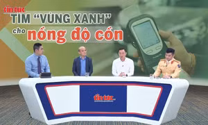 Tin tức TV: Tìm 'vùng xanh' cho nồng độ cồn