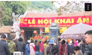 Đảm bảo an ninh trật tự Lễ hội Khai ấn Đền Trần 2025