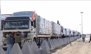 Ai Cập tăng cường nỗ lực cứu trợ người dân Gaza