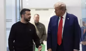Nội dung trao đổi giữa Tổng thống Ukraine và ông Trump tại cuộc gặp ở Mỹ