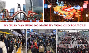 Tiêu điểm Quốc tế: Kỳ Xuân vận bùng nổ mang hi vọng cho toàn cầu