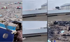 Tai nạn máy bay thảm khốc ở Kazakhstan khiến hàng chục người thiệt mạng 