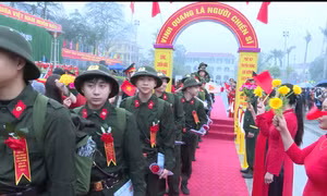 Những người con Hà Giang mang khát vọng tuổi trẻ vào quân ngũ