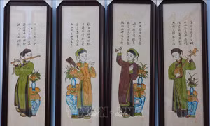 Tranh Đông Hồ - tinh hoa văn hóa dân gian Việt Nam