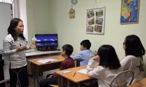 Lớp học 'Tiếng Việt, tiếng của quê hương'