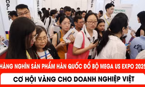 Sản phẩm Hàn Quốc đổ bộ Mega Us Expo 2025 tại TP Hồ Chí Minh