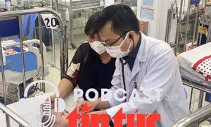 Bệnh hô hấp ở trẻ em gia tăng khi thời tiết chuyển lạnh