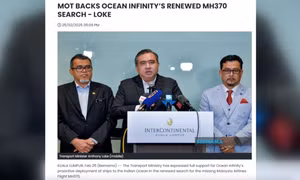 Malaysia nối lại tìm kiếm máy bay MH370