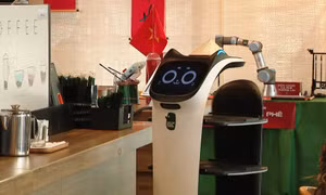 Độc đáo quán cà phê tương lai
