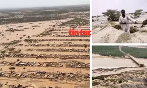 Sudan chìm trong tang thương khi lũ quét phá hủy đập, giết chết hàng chục người