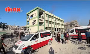 Vụ tấn tấn công ‘kinh hoàng’ của Israel vào trường học ở Gaza gây nhiều phản ứng