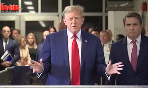 Ông Donald Trump trở thành cựu Tổng thống Mỹ đầu tiên hầu toà hình sự 
