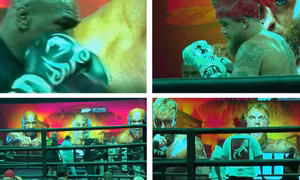 Mike Tyson và Jake Paul phô diễn sức mạnh trước trận đấu lịch sử ở Texas