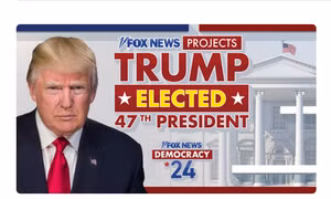 Cử tri Mỹ chọn ứng cử viên đảng Cộng hoà Donald Trump làm tổng thống thứ 47