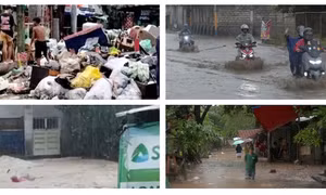 Bão nhiệt đới Yagi khiến một thành phố Philippines ngập trong đống đổ nát