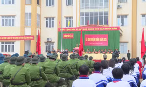 Bốn tỉnh trên địa bàn Quân khu 2 hoàn thành giao quân đợt 1
