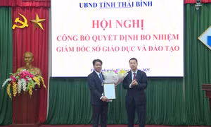 Ông Nguyễn Ngọc Hà làm Giám đốc Sở Giáo dục và Đào tạo tỉnh Thái Bình