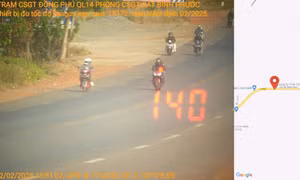 Xử lý 3 lái xe che biển số, điều khiển tốc độ lên tới 140 km/h