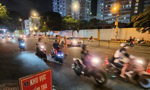 Chốt kiểm tra nồng độ cồn.