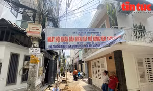 Nhiều tuyến hẻm trên địa bàn quận Phú Nhuận đang được mở rộng.