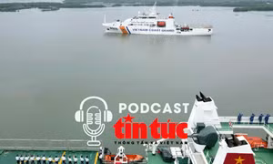 Lễ tiễn Tàu Cảnh sát biển 8005 cùng Đoàn công tác Cảnh sát biển Việt Nam lên đường đi thăm và làm việc tại Ấn Độ.