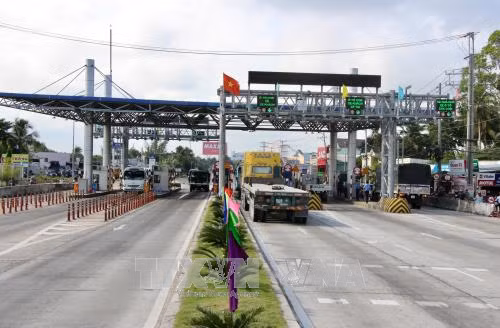 Trạm thu phí BOT Cần Thơ – Phụng Hiệp đã thông thoáng ảnh 1
