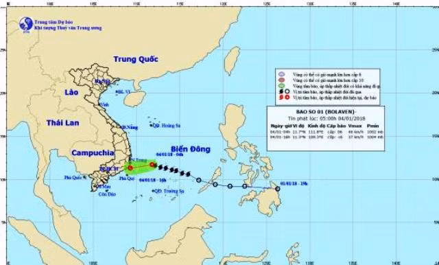 Bão số 1 suy yếu thành áp thấp, miền Bắc mưa nhỏ và nhiệt độ tăng ảnh 1