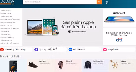 Lazada phân phối các sản phẩm Apple chính hãng tại Việt Nam từ ngày 5/1/2018 ảnh 1
