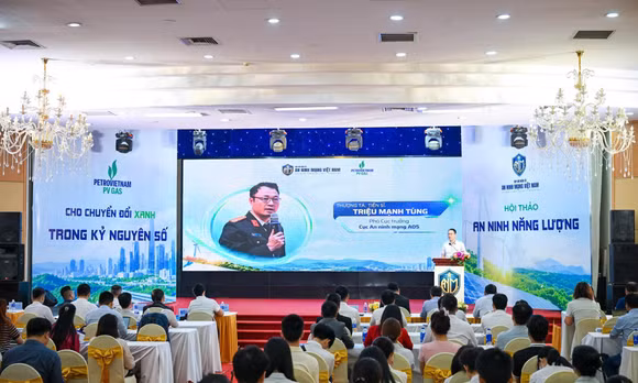 Thượng tá Triệu Mạnh Tùng, Phó Cục trưởng Cục An ninh mạng (A05) thông tin về tình hình tấn công mạng nhằm vào các doanh nghiệp, trong đó có doanh nghiệp thuộc lĩnh vực năng lượng thời gian gần đây.