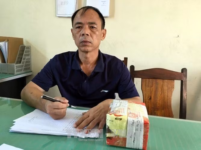 Hải Dương bắt đối tượng vận chuyển 3 bánh heroin ảnh 1