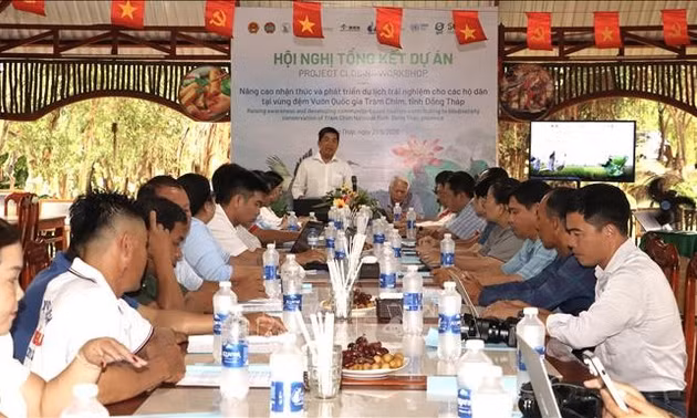Nâng cao chất lượng hoạt động trải nghiệm tại vùng đệm Vườn Quốc gia Tràm Chim