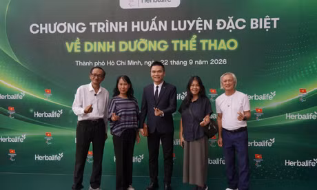 Herbalife Việt Nam đào tạo dinh dưỡng thể thao cho vận động viên khuyết tật