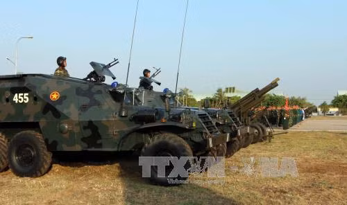 Sóc Trăng ra quân huấn luyện tân binh ảnh 1