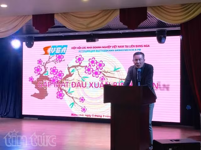 Hội doanh nghiệp Việt Nam tại LB Nga gặp mặt đầu xuân ảnh 1