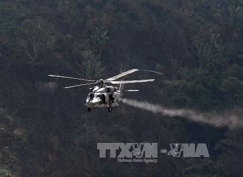 Mỹ cấp 8 trực thăng Black Hawk cho Jordan chống IS ảnh 1