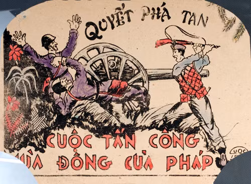 Tranh cổ động - sức chiến đấu đằng sau giá vẽ ảnh 1