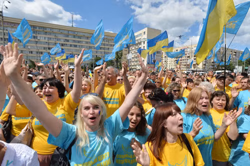 Tổng thống Ukraine công bố kế hoạch hòa bình 14 điểm ảnh 1