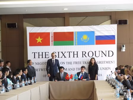 Việt Nam và Liên minh Hải quan kết thúc vòng 6 đàm phán FTA ảnh 1