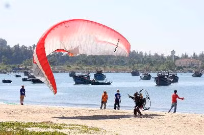 Khai mạc giải dù lượn Đà Nẵng 2014 ảnh 2
